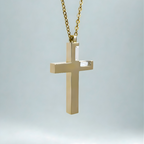 KIO Cross Necklace 925 Crystal Pendant Necklace for women men