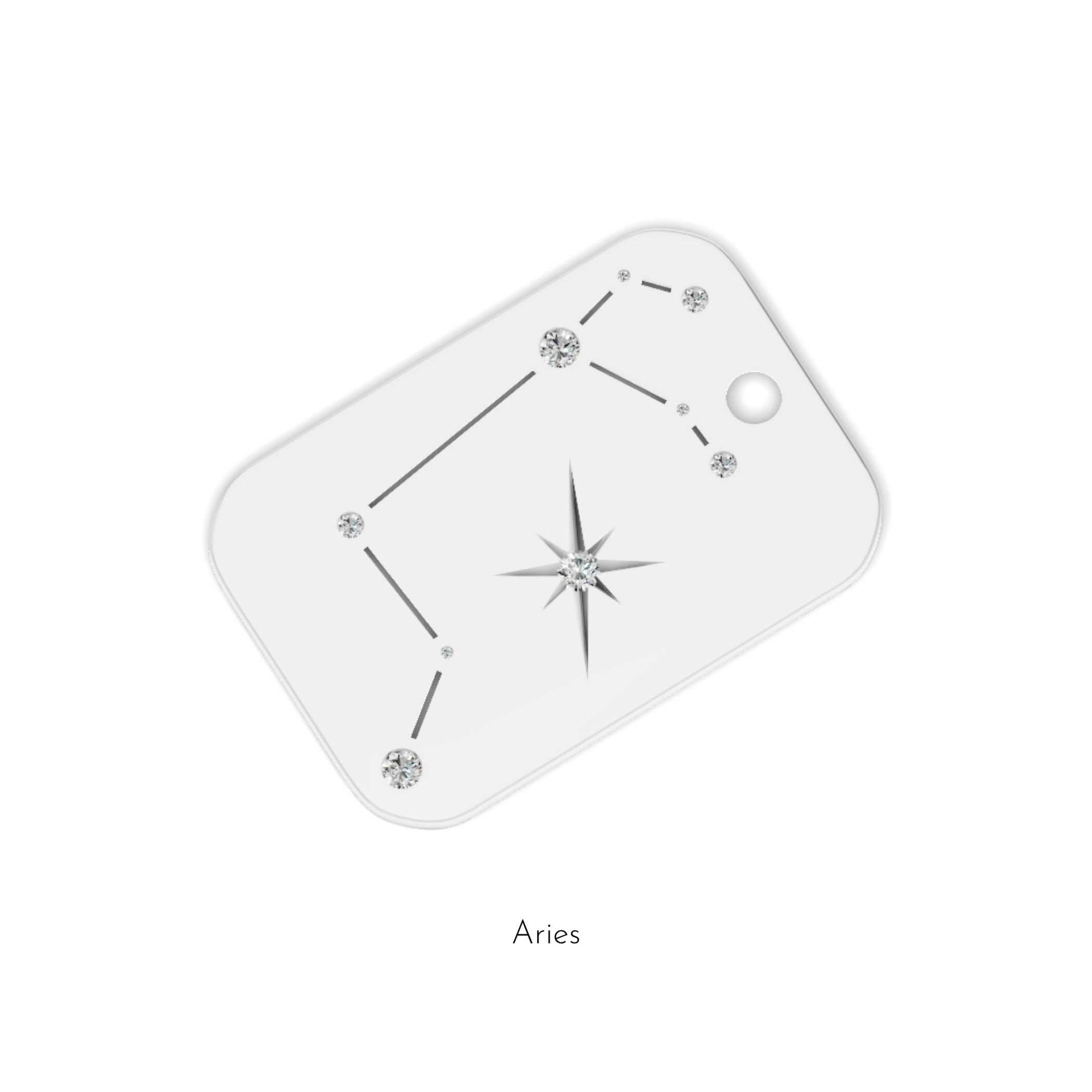 KIO Star Series Zodiac S925 Pendent Necklace-Star Chart