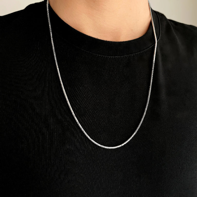 KIO Stainless Steels Snake-bone Chain（Adjustable）