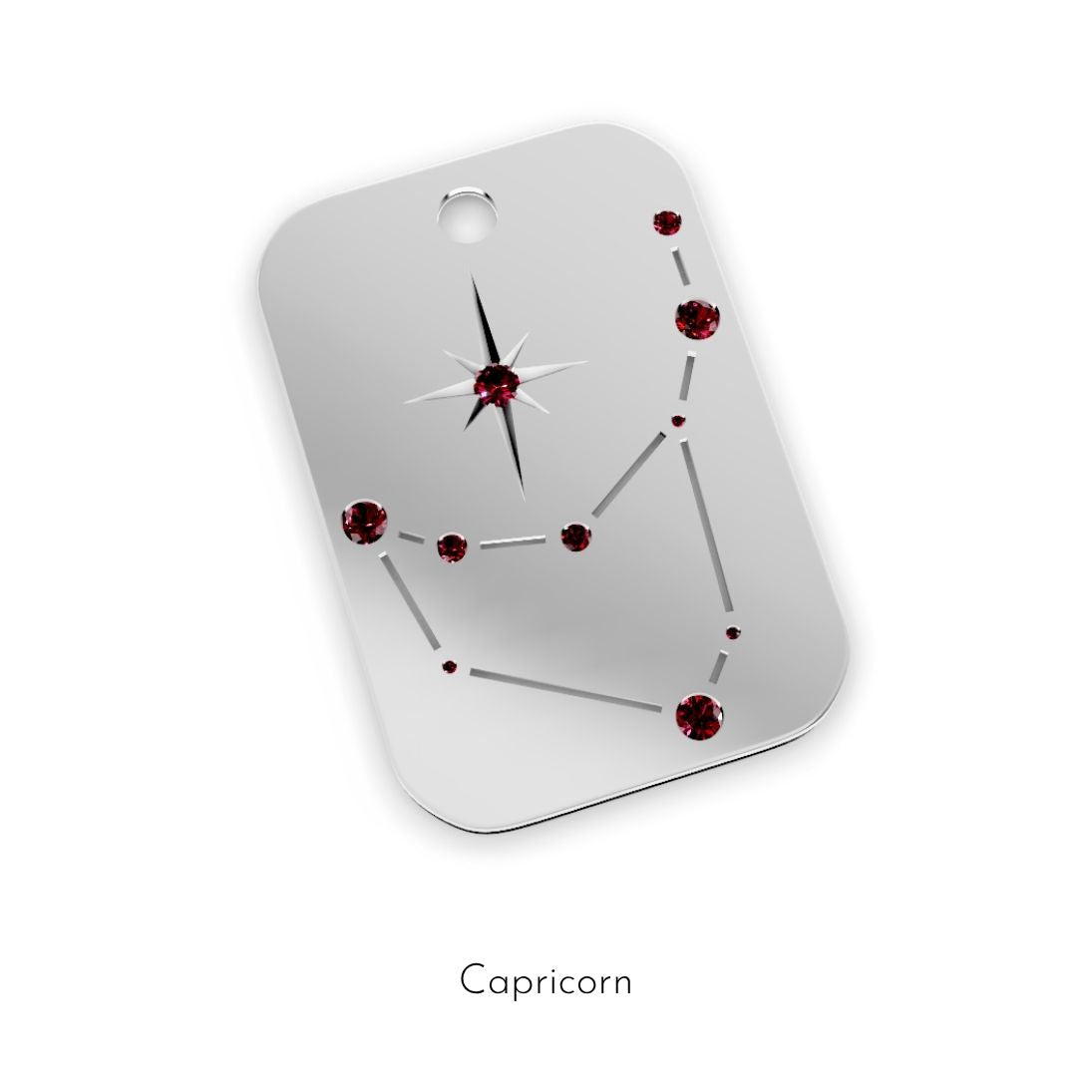 KIO Star Series Zodiac S925 Pendent Necklace-Star Chart