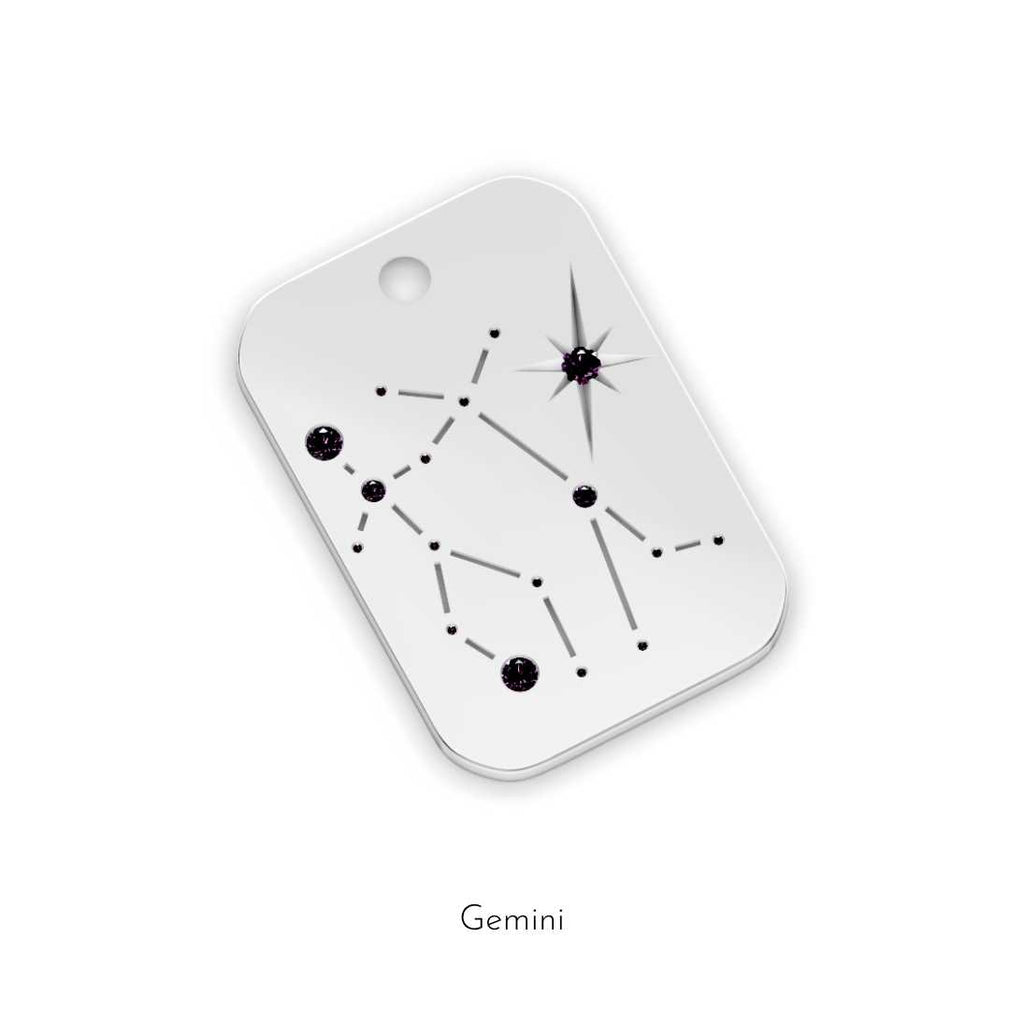 KIO Star Series Zodiac S925 Pendent Necklace-Star Chart