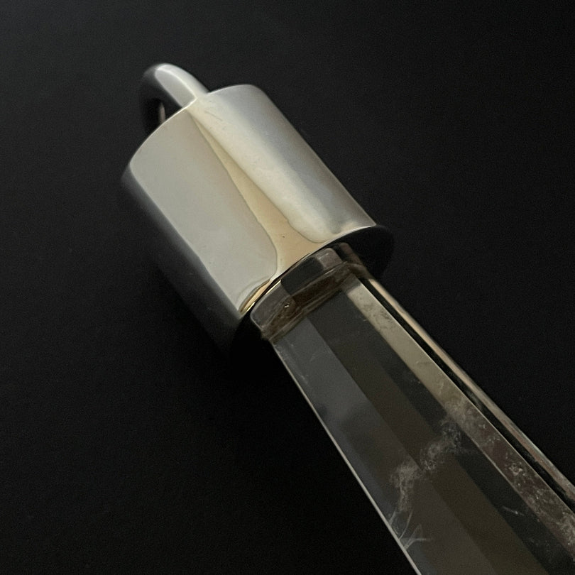 KIO Isis Crystal Shape, S925 Silver Necklace NO.2