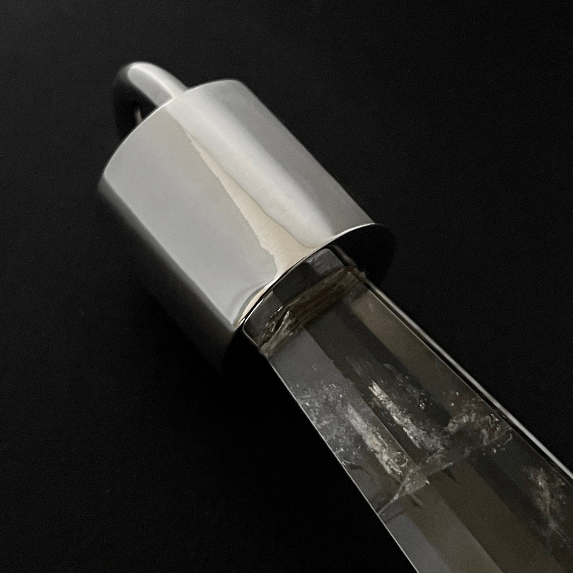 KIO Isis Crystal Shape, S925 Silver Necklace NO.1