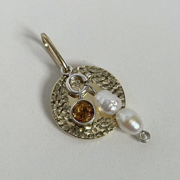 Stone Feast Gemstone Charm S925 Necklace