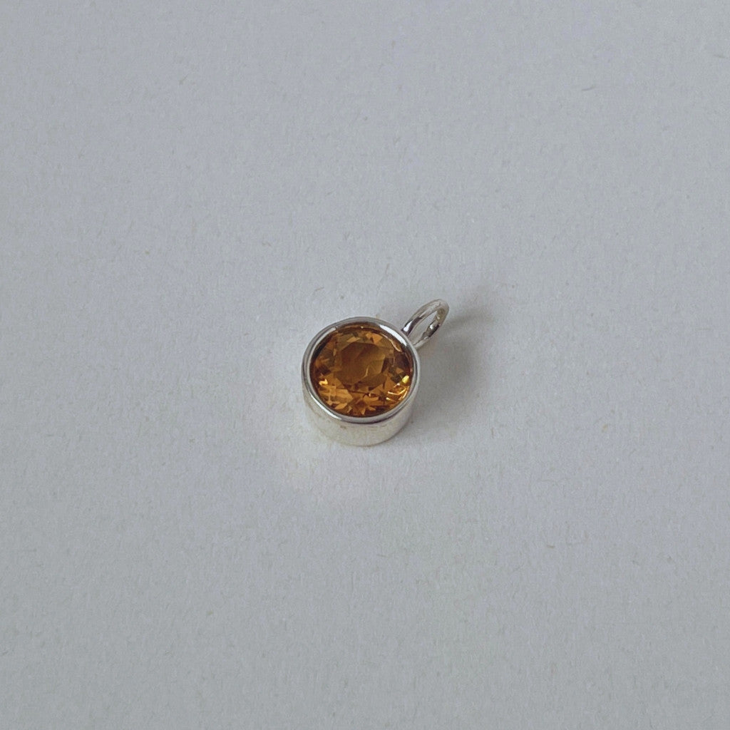 Citrine S925 Pendant Necklace