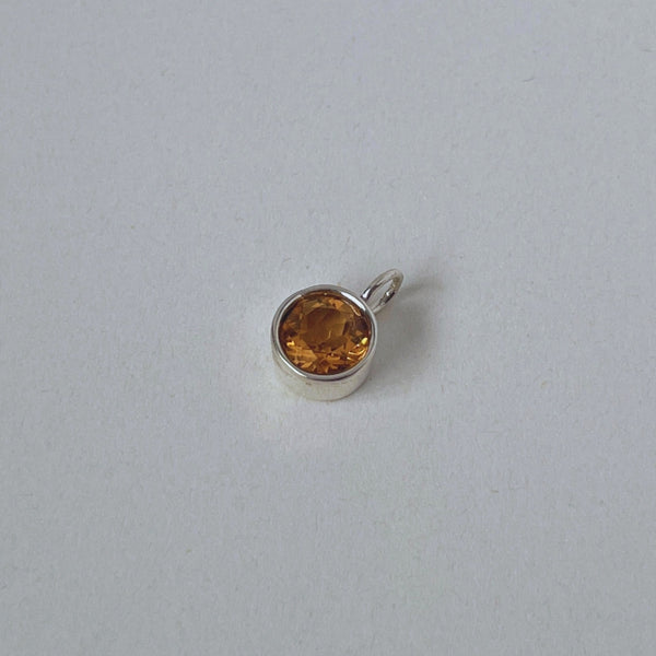 Citrine S925 Pendant Necklace
