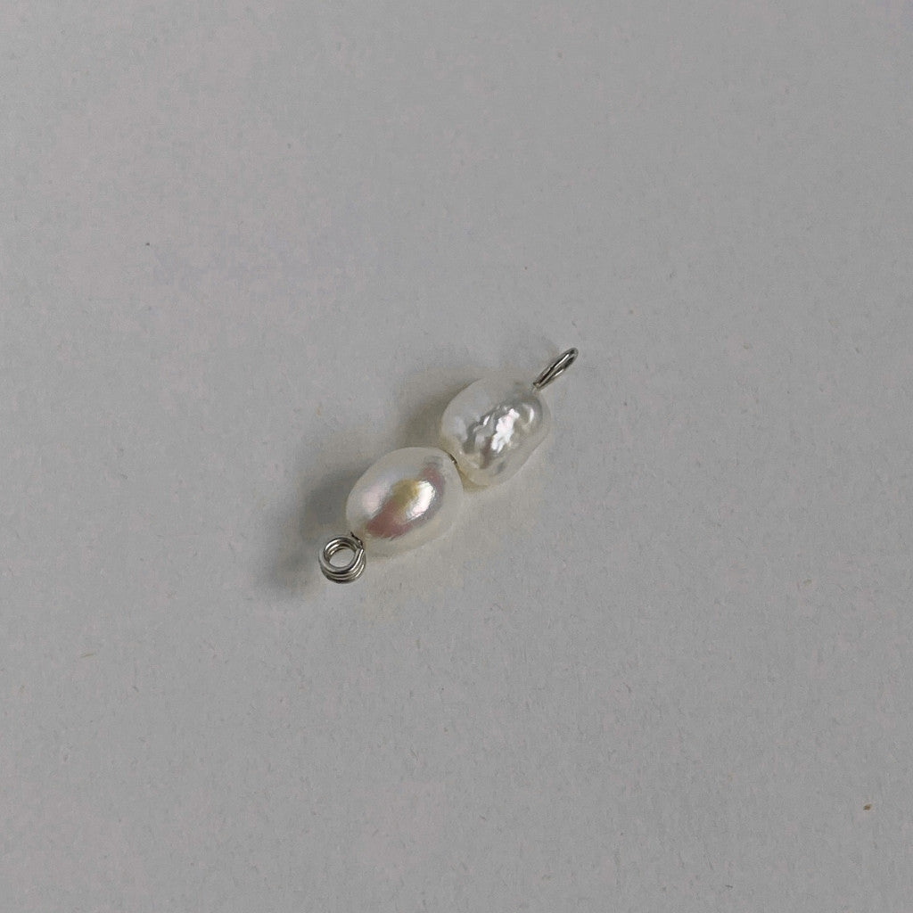 Natural Irregular Pearls S925 Pendant Necklace