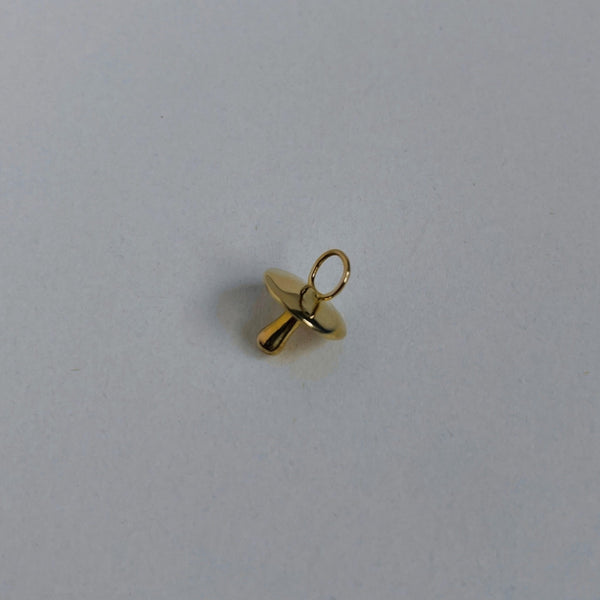 "Golden Mushroom" S925 Pendant Necklace