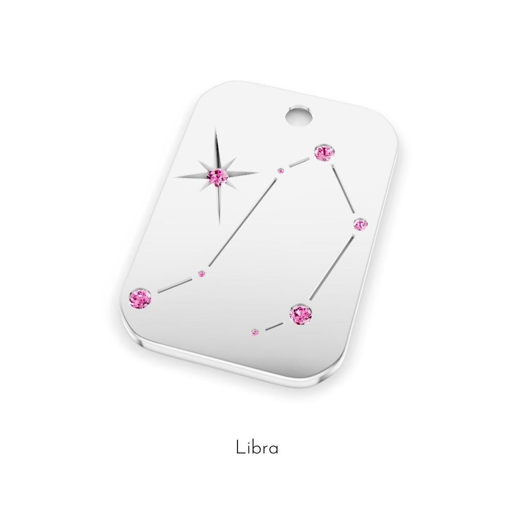 KIO Star Series Zodiac S925 Pendent Necklace-Star Chart