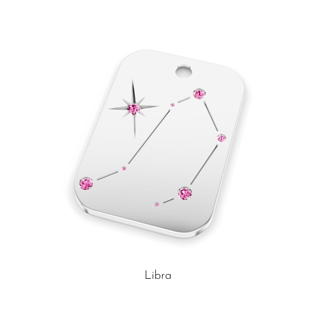 KIO Star Series Zodiac S925 Pendent Necklace-Star Chart