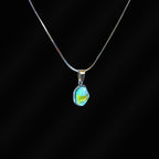 KIO Ocean Sunset Stone Stainless Steel Necklace