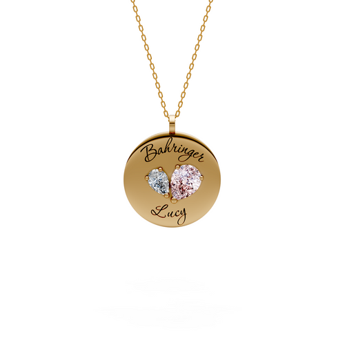 KIO "Custom-Made For Love" S925 Birthstone Necklace