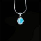 KIO Ocean Sunset Stone Stainless Steel Necklace
