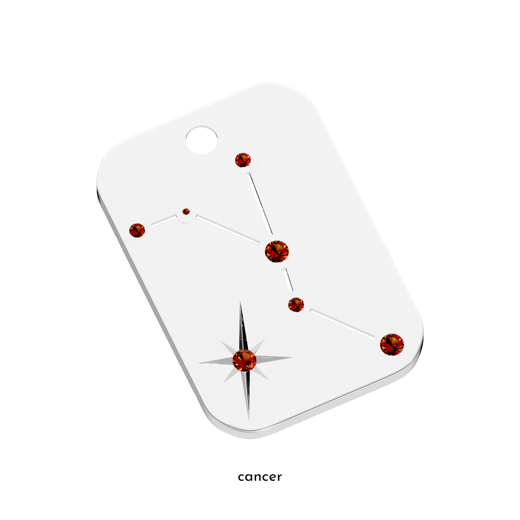 KIO Star Series Zodiac S925 Pendent Necklace-Star Chart