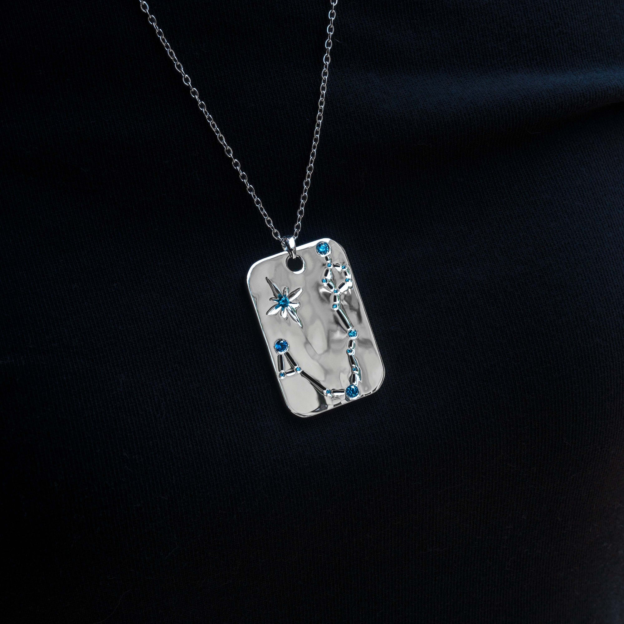 KIO Star Series Zodiac S925 Pendent Necklace-Star Chart