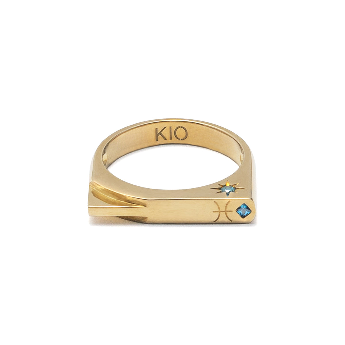 KIO Star Series s925 Zodiac Ring-Weightlessness