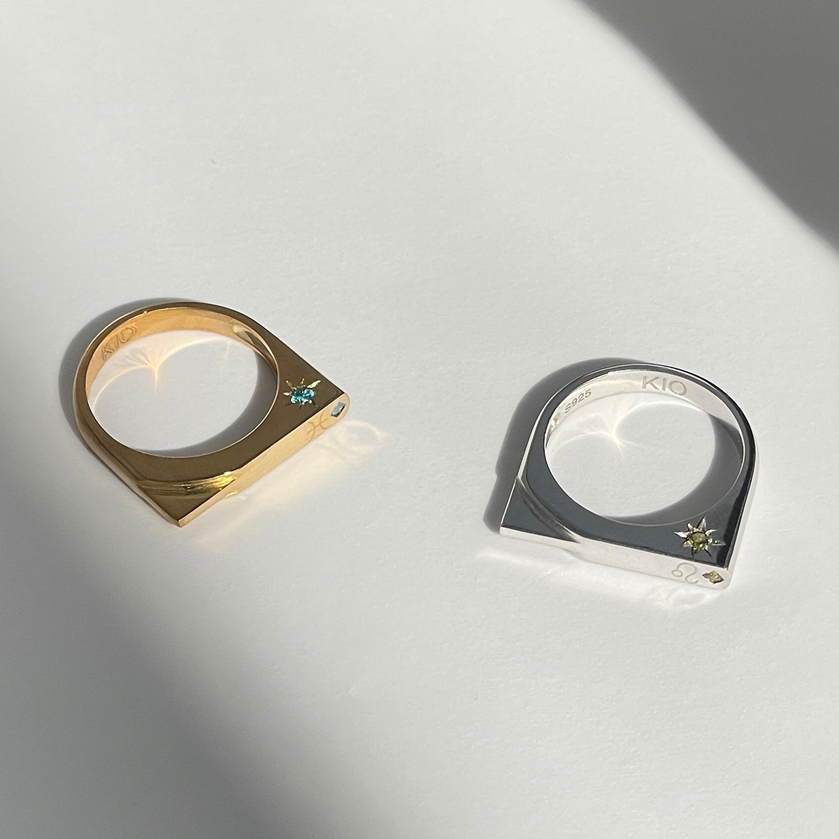 KIO Star Series s925 Zodiac Ring-Weightlessness