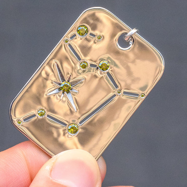 KIO Star Series Zodiac S925 Pendent Necklace-Star Chart