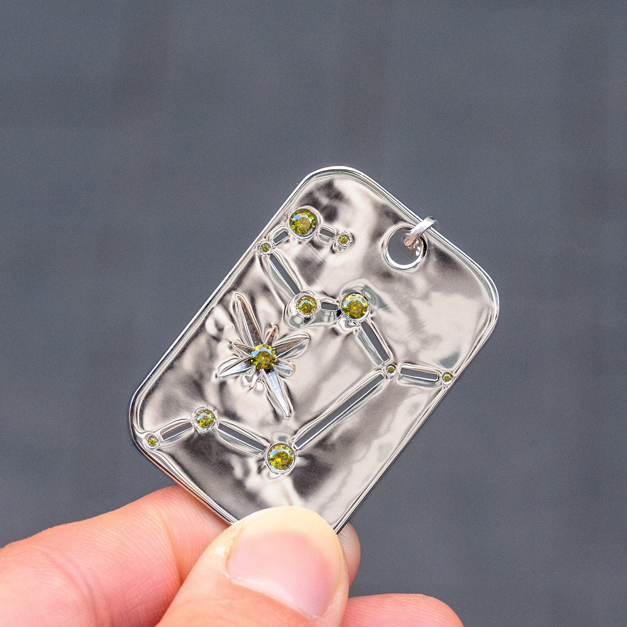 KIO Star Series Zodiac Pendent Necklace-Star Chart